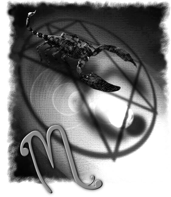 Scorpio Star Sign - Illustrative Photo-Graphics